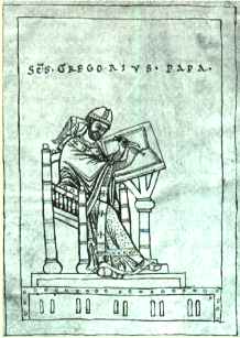 Papst Gregor der Gro‚Ÿe (um 600 n.Chr.)